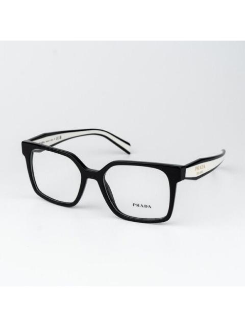 Prada Prada Men Eyeglasses Black Square PRB03V 16K1O1 NEW AUTHENTIC