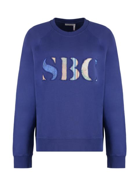 See by Chloé Cotton Crew-neck Sweatshirt
