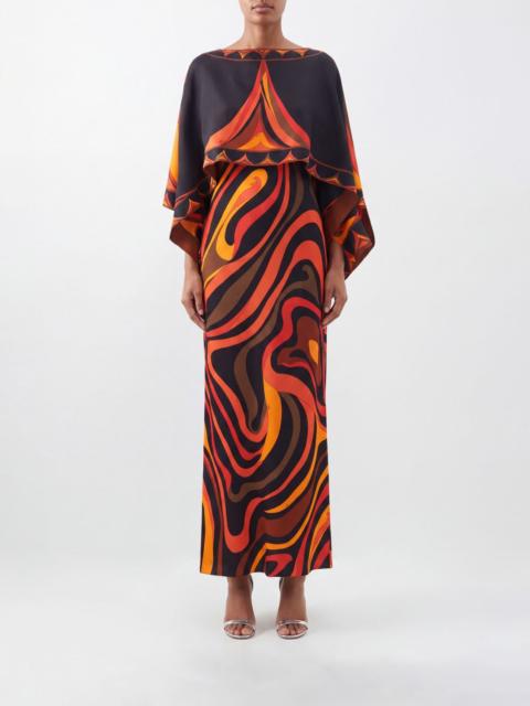 PUCCI Pucci Women Printed Silk Long Dress Pucci