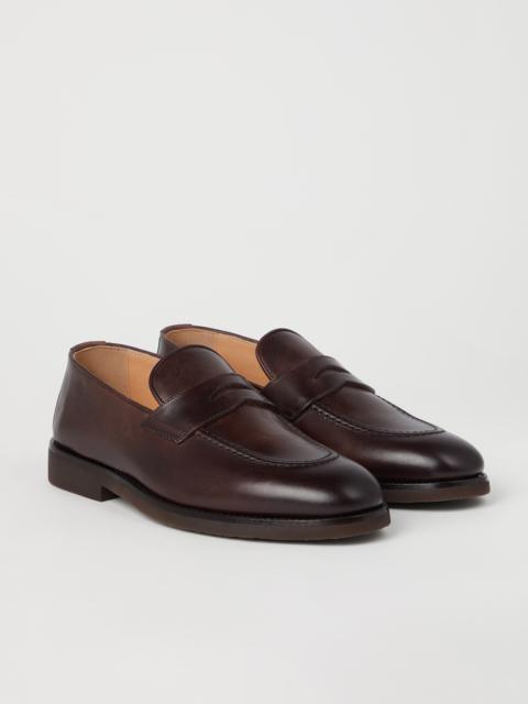 Brunello Cucinelli Calfskin penny loafers
