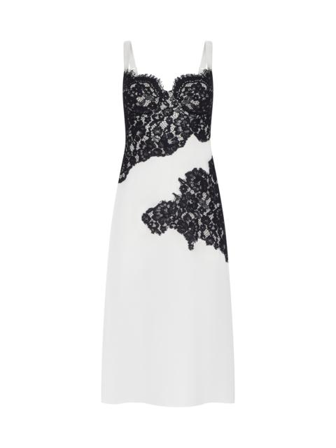 L'AGENCE Fenna Silk Lace Dress