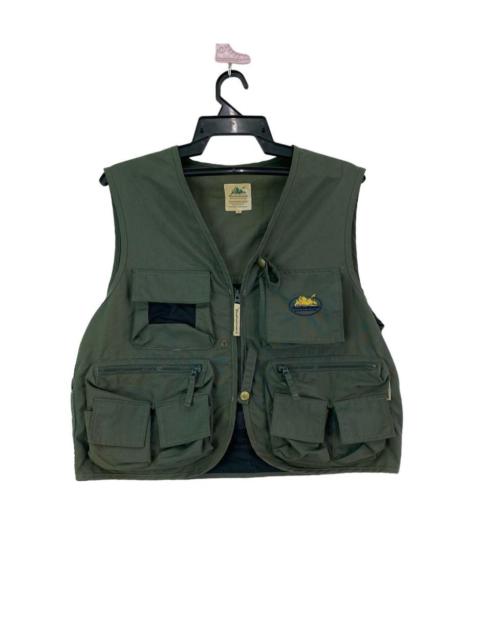 Other Designers Japanese Brand - Vtg 90s rare WOODLAND ERMODI hunting vest cargo pocket