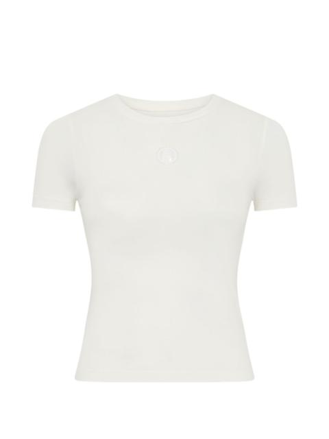 Marine Serre Marine Serre Women Logo Cotton T-Shirt