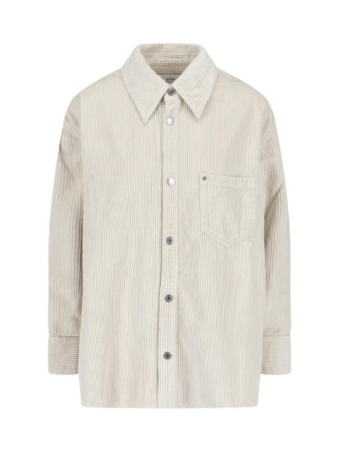 AMI Paris CORDUROY SHIRT