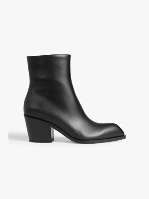 Gianvito Rossi Wednesday leather ankle boots