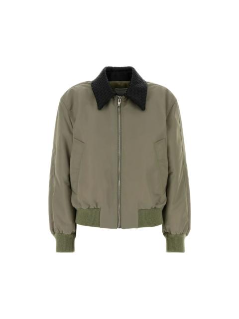Bottega Veneta BOTTEGA VENETA Green Nylon Jacket New & Authentic (Women's s