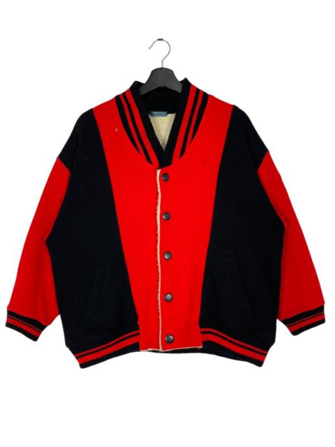 Other Designers Vintage Chiyogami Knit Jacket Japanese Brand Embroidered Art