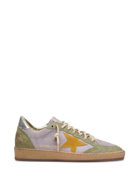 Golden Goose Golden Goose Women Ball Star Suede Sneakers With Laminated Leather Heel Tab