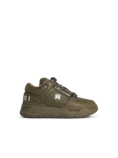 AMIRI Amiri Metallic Ma-1 Thyme Green Leather Sneakers