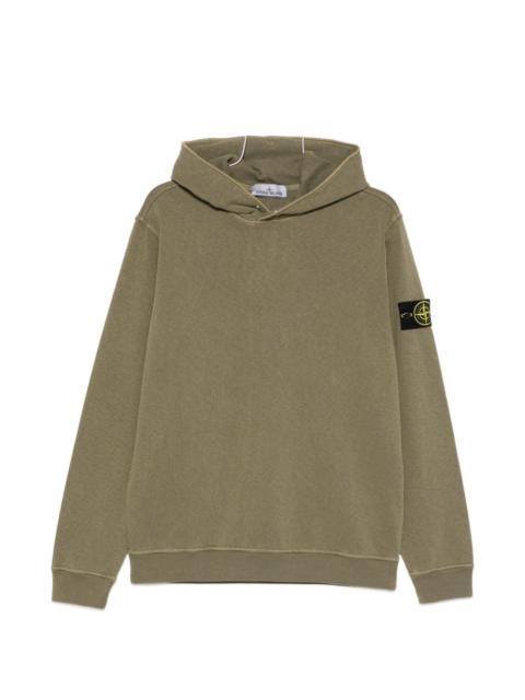 Stone Island Stone Island Men Logo Cotton Hoodie