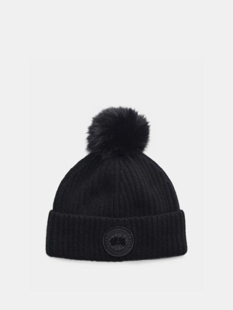 Canada Goose 5106W-9061 Cashmere Blend Pom Toque