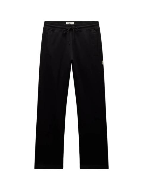 Reigning Champ Brushed Fleece Straight Leg Standard Fit Sweatpant - Black