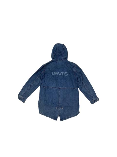 Levi's Script Levi’s Hoodie Denim Coat