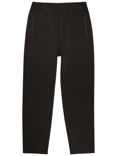EMPORIO ARMANI Emporio Armani Tapered Fine-knit Sweatpants