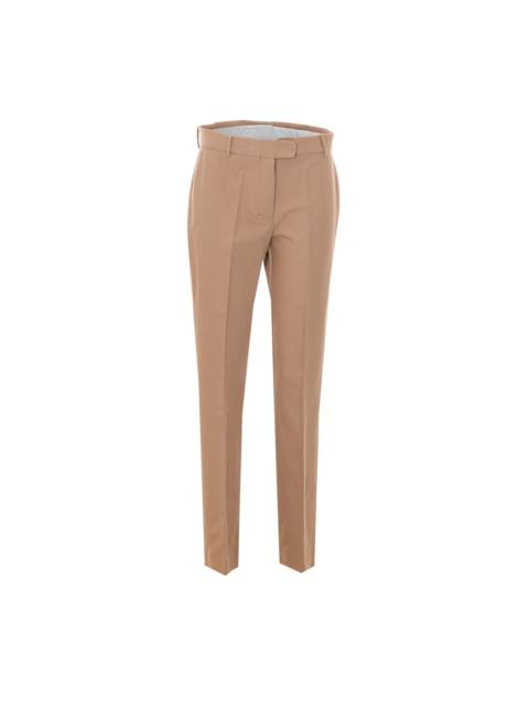 'S Max Mara S Max Mara Women Fatina Stretch Viscose And Cotton Trousers