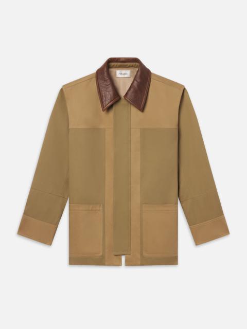 FRAME The Chore Jacket in Khaki