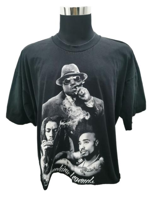 Other Designers Vintage Tupac 2pac Biggie Bob Marley Smoke Legend Cropped