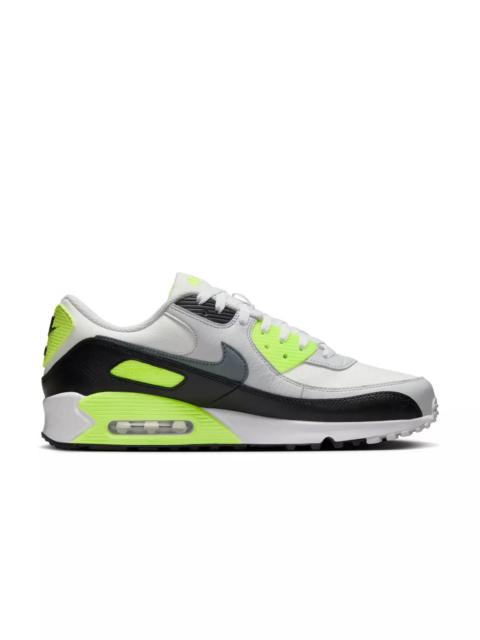 Nike Air Max 90 GORE-TEX "White/Volt/Black/Cool Grey" Men's Shoe