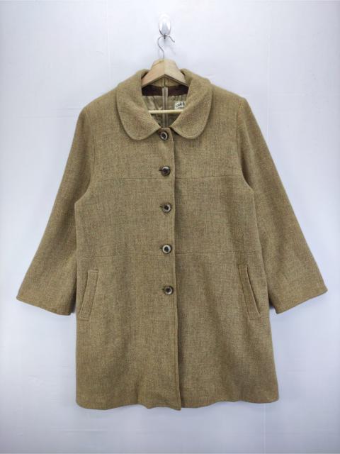 Other Designers Vintage Wool Jacket Button Up Zipper By Chat Club