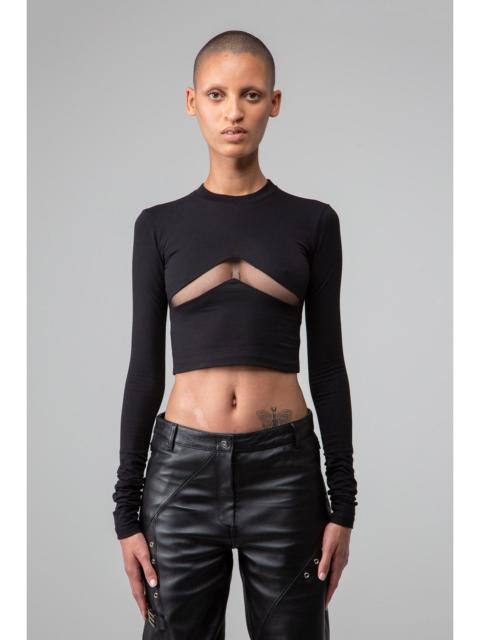 Other Designers $210 Mowalola Cut-Out T-Shirt