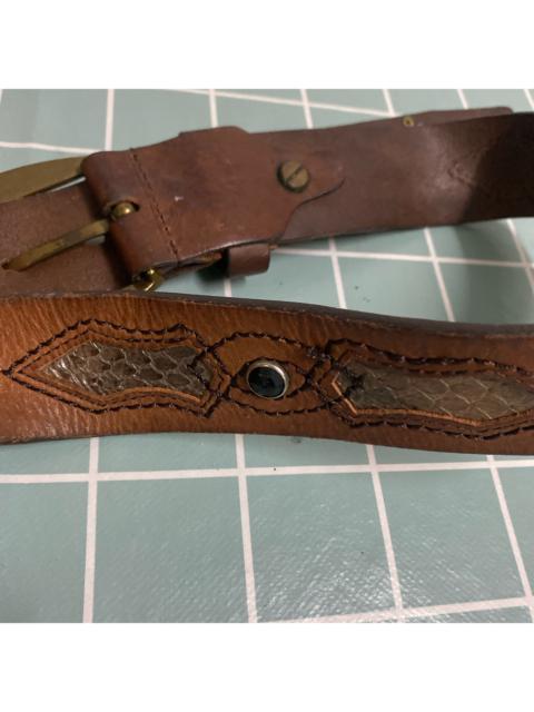 Other Designers Nicole Club For Men Belt Snakeskin 