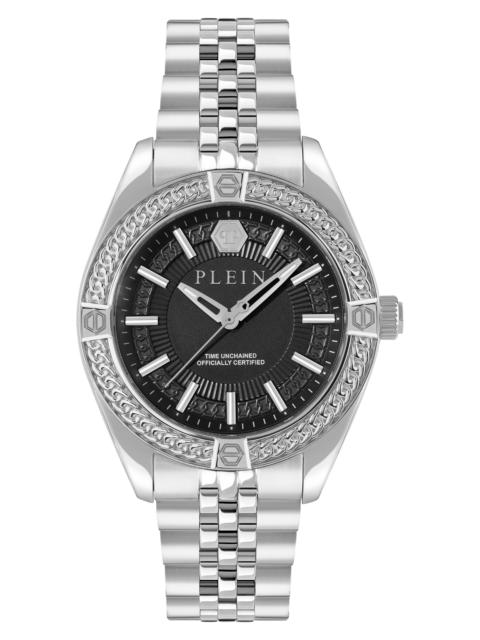 PHILIPP PLEIN PHILIPP PLEIN Icon Chain Bracelet Watch, 43mm in Stainless Steel at Nordstrom