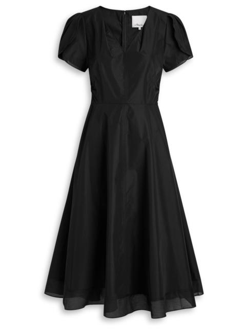 3.1 Phillip Lim 3.1 Phillip Lim Soft Tulip Cotton-blend Midi Dress