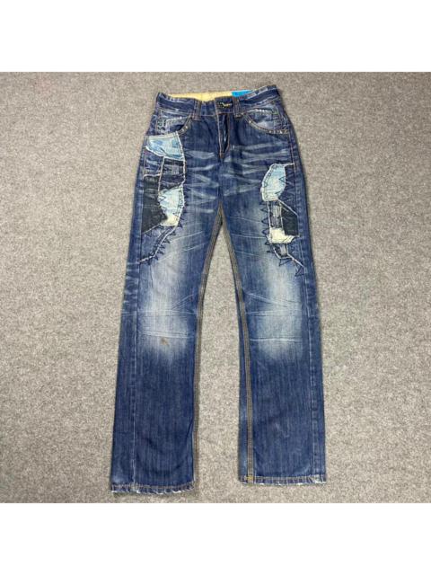 Other Designers Distressed Denim - CLASS Designed By CROXX JEANS Distressed Denim