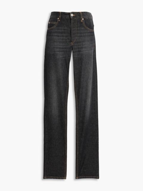 Isabel Marant Étoile Biliana high-rise slim-leg jeans