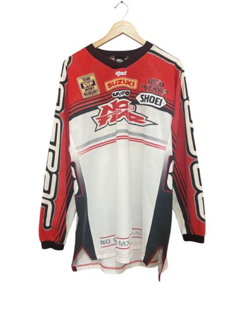 Other Designers No Fear × Sports Specialties - Rare Vintage No Fear Team Suzuki Motorcross T-shirt