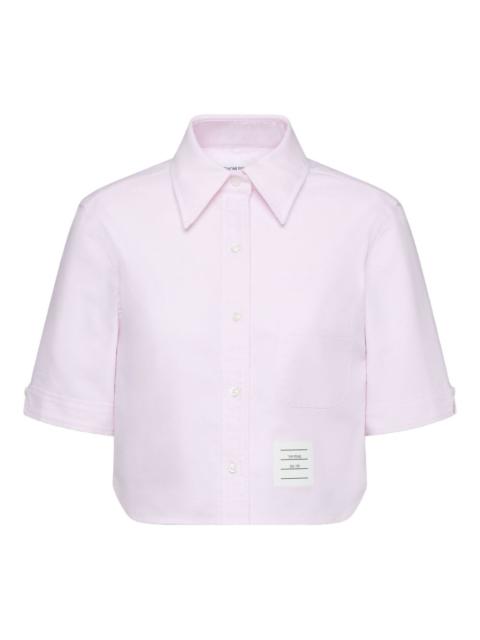 Thom Browne Cotton Cropped Shirt