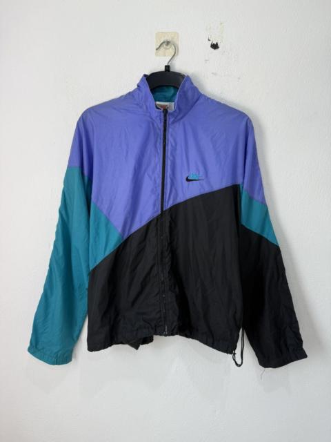 Nike VINTAGE NIKE GORPCORE GREY TAG 90s COLOUR BLOCK