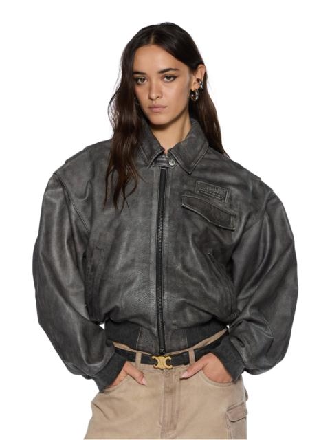 Ksubi HIGHWAY BOMBER VINTAGE BLACK