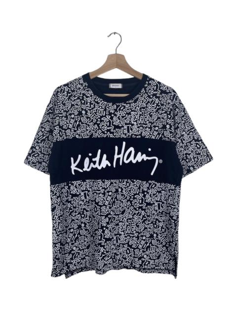 Other Designers Print All Over Me - KEITH HARING x BROWNY DOODLES ALL OVER PRINT DESIGN TEE