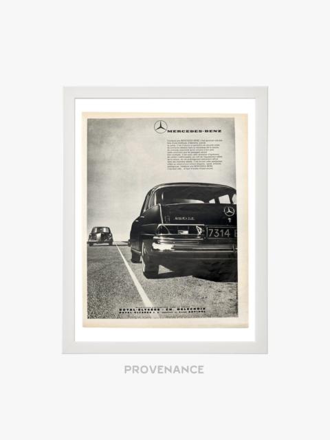 Other Designers Mercedes-Benz Antique Vintage Newsprint Ad - 220 SE Car