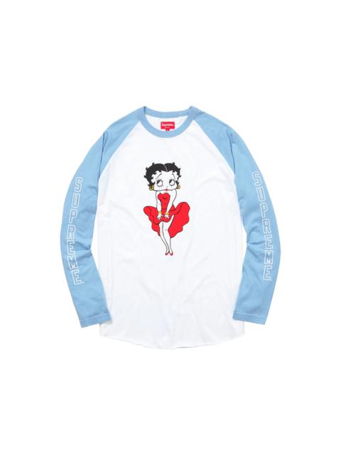 Supreme Supreme Betty Boop Raglan Light Blue