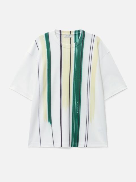Lanvin LOOSE-FITTING PRINTED T-SHIRT