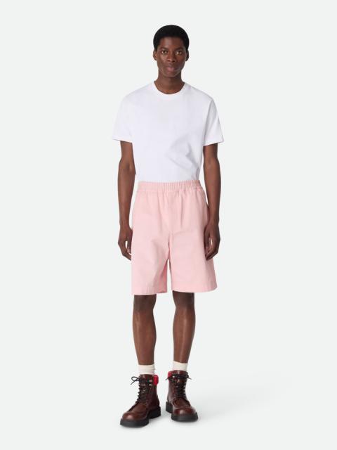Bottega Veneta Cotton Twill Shorts