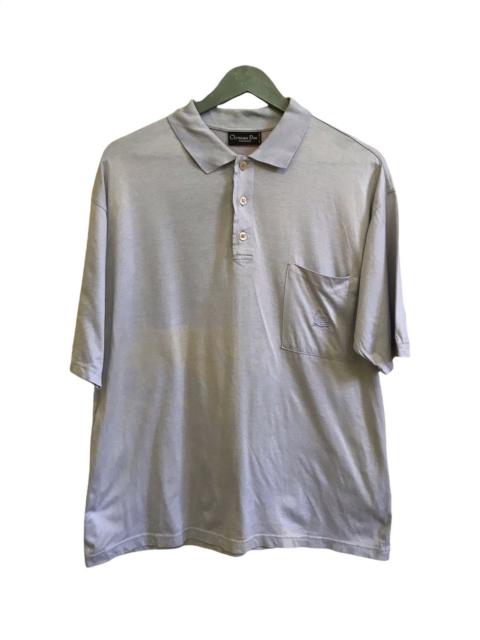 Other Designers Christian Dior Monsieur Single Pocket Collar Tee