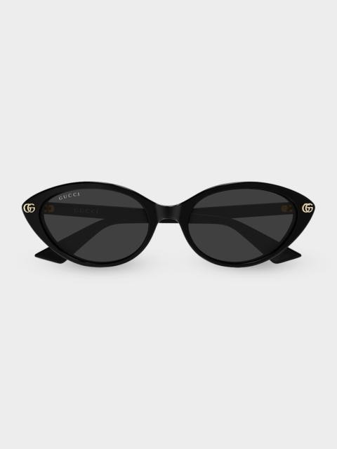 GUCCI 54mm Acetate Cat-Eye Sunglasses