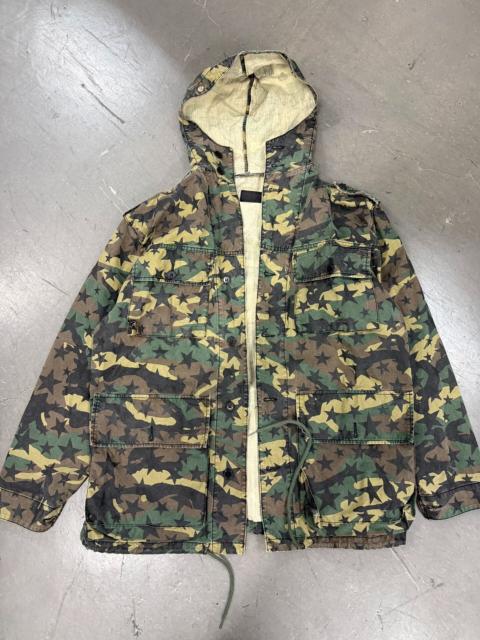 SAINT LAURENT Saint Laurent Slp16fw Camo Pocket Hooded Jacket