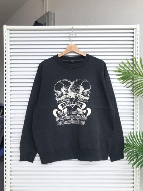 Other Designers If Six Was Nine - Vintage Beaumere Skulls Crewneck Travis Flacko Scott