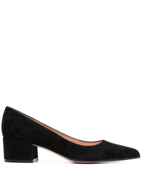Gianvito Rossi Gianvito Rossi Women Piper Suede Leather Pumps
