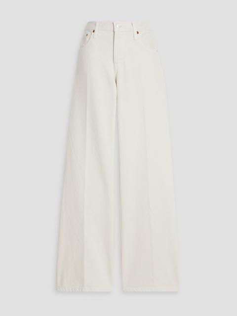 RE/DONE Mid-rise wide-leg jeans
