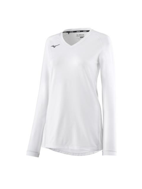 Mizuno Youth Girl's Spike Long Sleeve Volleyball Jersey