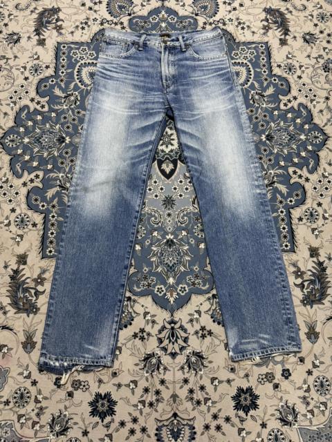 Other Designers Distressed Denim - Vintage Japanese Brand RNA Distressed Jeans Sun Faded