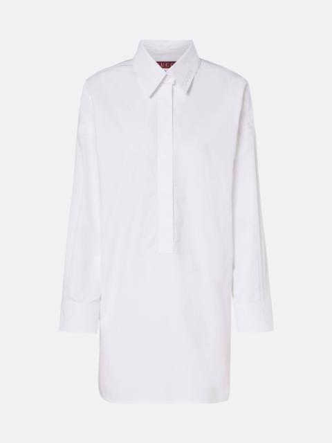 Cotton poplin shirt