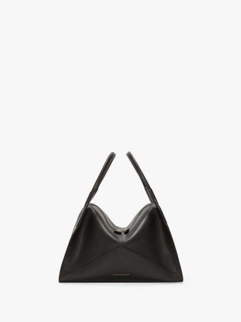 Victoria Beckham Victoria Plié Bag In Black Leather