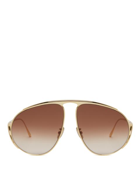 Loewe Gold Hillock Sunglasses