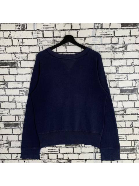 SUGAR CANE Vintage Cheswick Plain Sweatshirt Double V Neck Sweatshirt